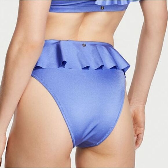 High rise ruffle bikini bottom - Picture 2 of 4